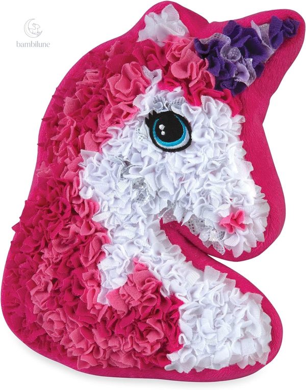Oreiller licorne doux pour enfants, idéal pour le DIY