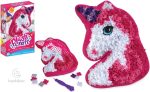 Coussin doux en licorne, conçu pour les petits de 3 à 4 ans