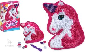 Coussin doux en licorne, conçu pour les petits de 3 à 4 ans