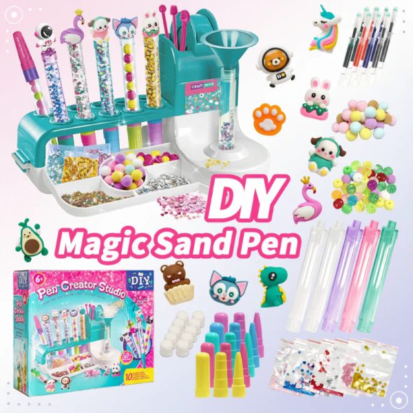 Stylos de sable DIY – Activité éducative pour les tout-petits
