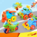 Jeu de vis pour construire une voiture jouet DIY