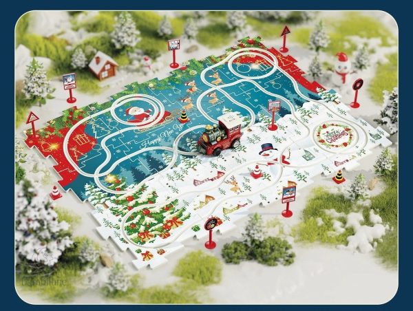 Développez votre créativité avec ce train de Noël DIY