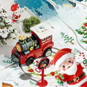 Casse-tête Train de Noël à assembler soi-même