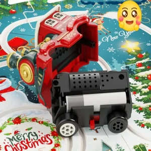 Construisez un décor de Noël avec ce train en puzzle