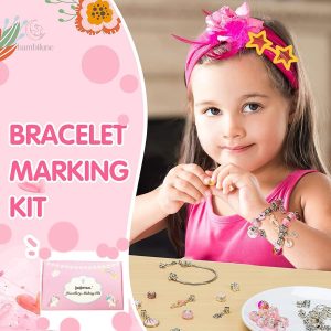 Bracelets en cristal à créer soi-même pour les enfants