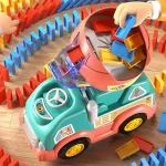 Dominos colorés pour construire et jouer