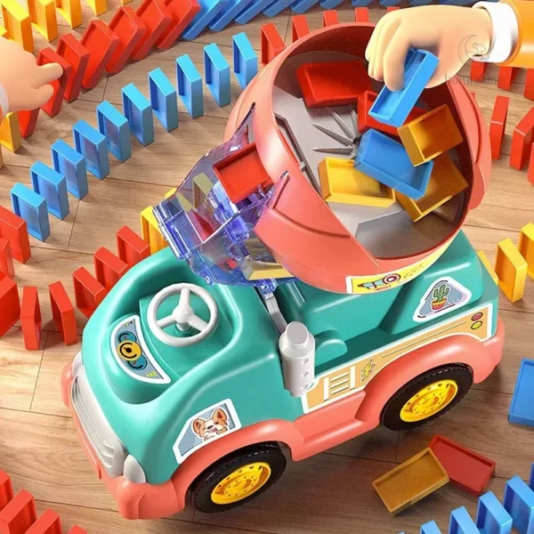 Dominos colorés pour construire et jouer
