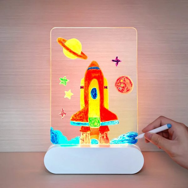 Tableau lumineux pour dessiner, outil d'art innovant