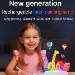 Inspiration lumineuse pour artistes, tableau de dessin