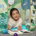 Tente colorée et pliable pour les petits aventuriers