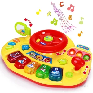 DriveWheel – Clavier et volant éducatif pour jeunes enfants