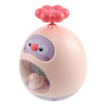 Canard rigolo qui éclabousse pendant le bain