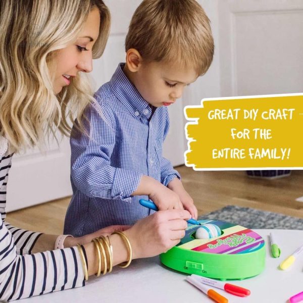 Oeufs de Pâques personnalisés : kit de décoration facile