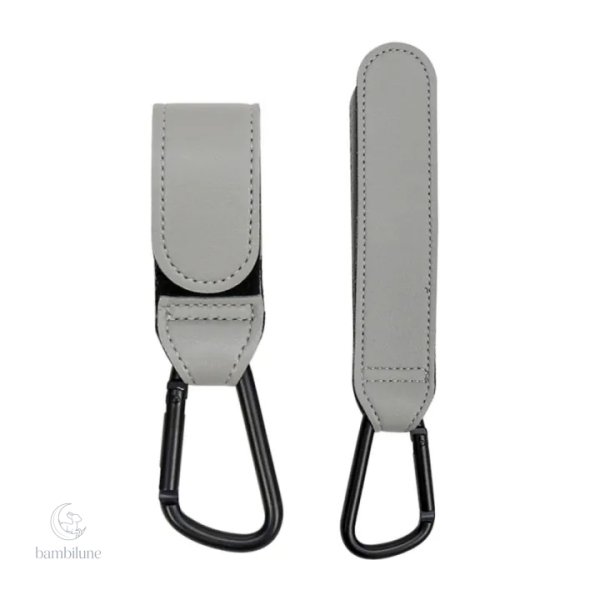 Crochets polyvalents EasyCarry, pour une poussette bien rangée