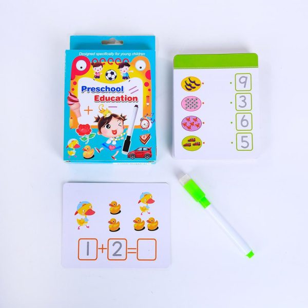 Amusement éducatif avec cartes d'apprentissage interactives