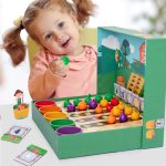 Jeu Montessori d'apprentissage ludique pour les tout-petits