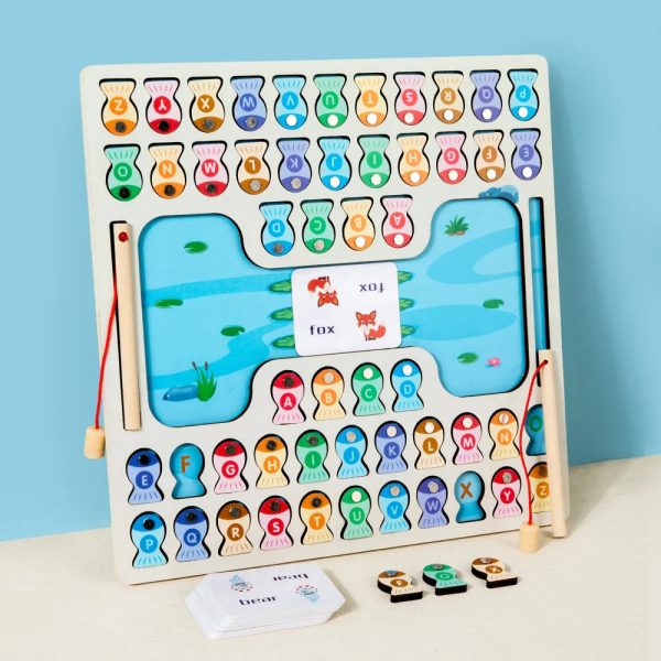 EduFish – Jeu éducatif magnétique pour apprendre l'alphabet