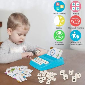 Jeu éducatif 2 en 1 pour enfants de 4 à 5 ans