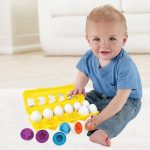 Casse-tête amusant en forme d'œuf pour les jeunes enfants