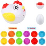 Casse-tête Egg Puzzle, un jeu d'association amusant