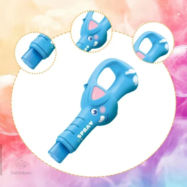 Faites des bulles colorées avec ce créateur de bulles pour enfants