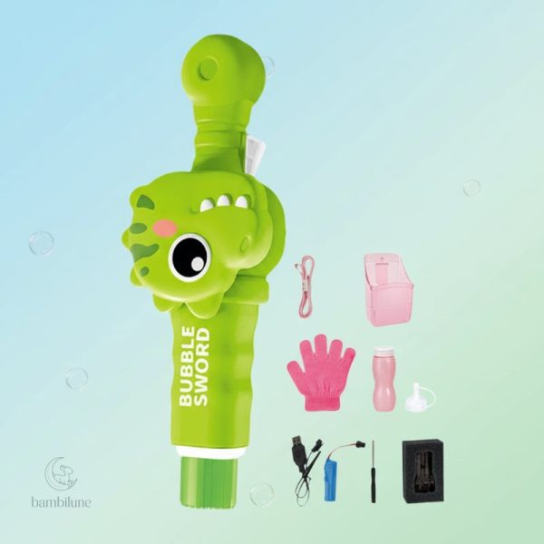Bubble Maker électrique avec lumière, parfait pour les jeunes enfants