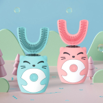 Brosse à dents électrique pour enfants, amusante et colorée