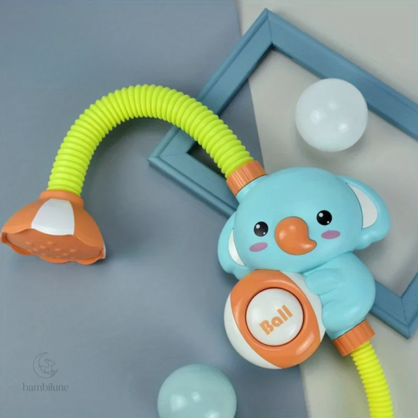 Ensemble de douche éléphant pour s'amuser à l'heure du bain