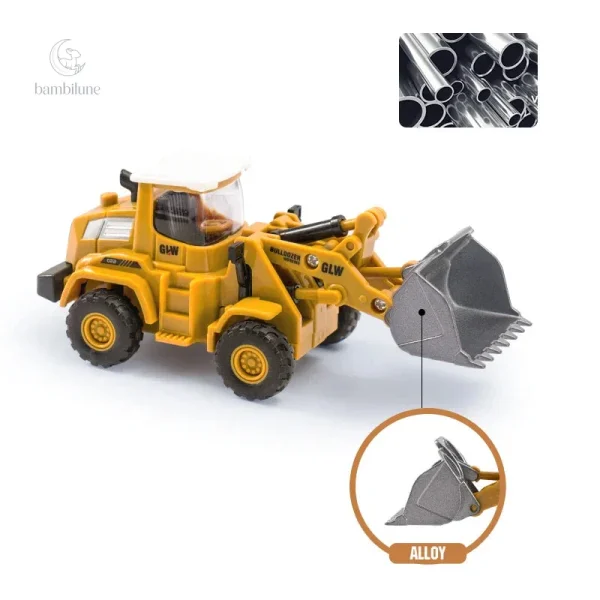 Expérience de jeu immersive avec excavateur