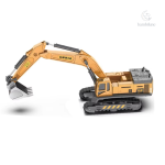 Activités manuelles avec le jeu d'excavateur