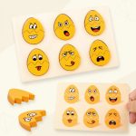 Puzzle éducatif sur les expressions faciales pour les tout-petits