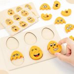 Puzzle coloré pour aider les enfants à reconnaître les émotions