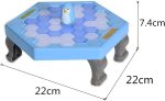 Jeu de société Falling Penguin, fun pour toute la famille