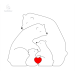 Puzzle convivial pour les jeunes enfants