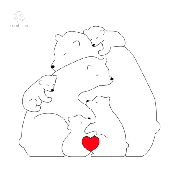 Puzzle personnalisé pour des moments en famille