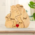 Cadeau unique pour la fête des Mères avec oursons