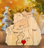 Puzzle personnalisé pour célébrer la famille