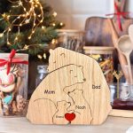 Cadeau créatif de fête des Mères avec puzzle