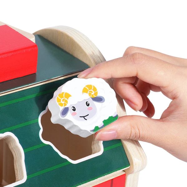Jeu interactif de ferme pour développer l'imagination