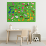 Jouet créatif en feutrine pour apprendre les animaux