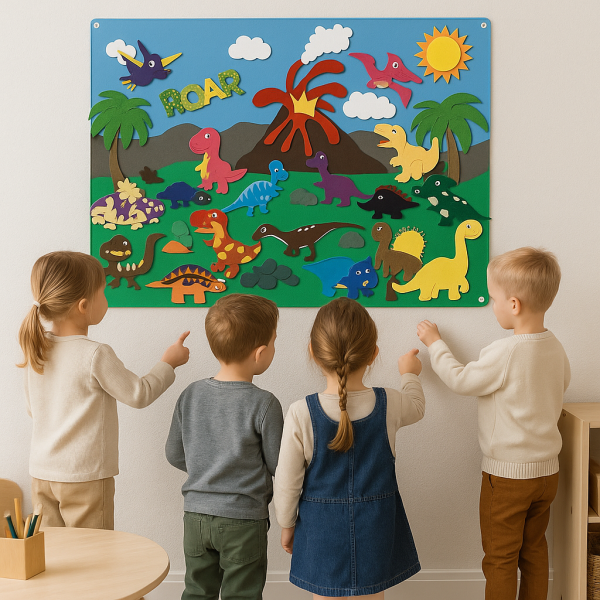 FeltBoard pour stimuler l'imagination des enfants