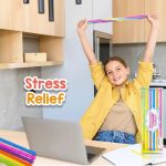 Fidget Sticks colorés pour une stimulation tactile relaxante