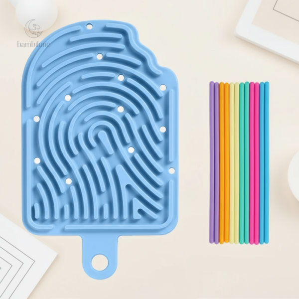 Tableau sensoriel FidgetFrost pour l'apprentissage