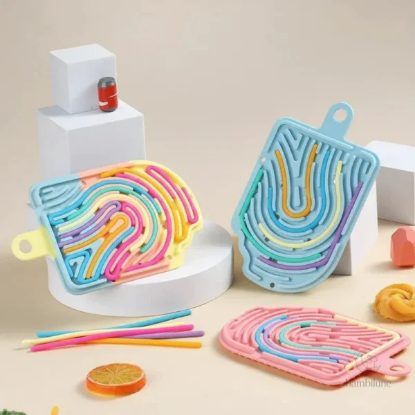 FidgetFrost : tableau interactif doux pour enfants