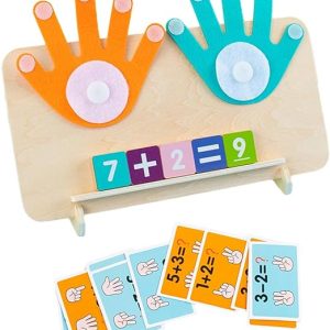 Jeu mathématique Finger Math pour enfants de 3 à 4 ans