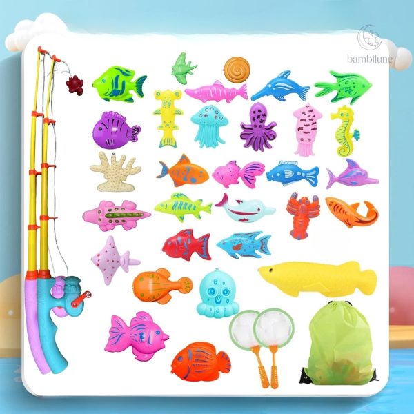 Jeu de pêche amusant pour les enfants de 3 à 4 ans