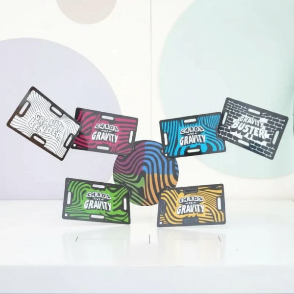Cartes colorées avec défis amusants pour les enfants