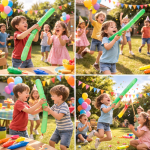 Ballons colorés pour des célébrations joyeuses et conviviales