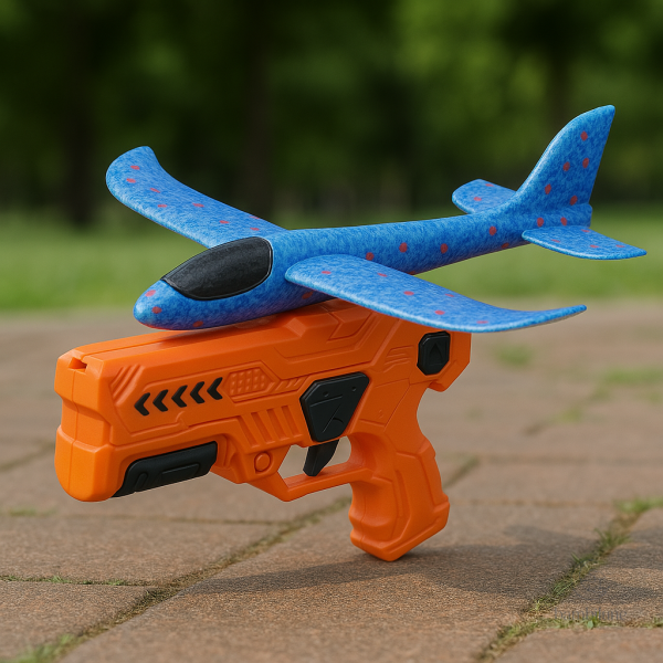 Foam Plane Launcher pour le plaisir des jeunes enfants
