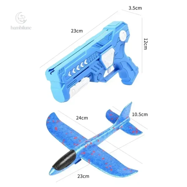 Lanceur d'avion en mousse, divertissement sécurisé pour enfants